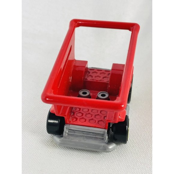 Hot Wheels AISIE DRIVER Red Shopping Cart DTX21 Diecast Loose Push A Long Toy - Picture 4 of 10